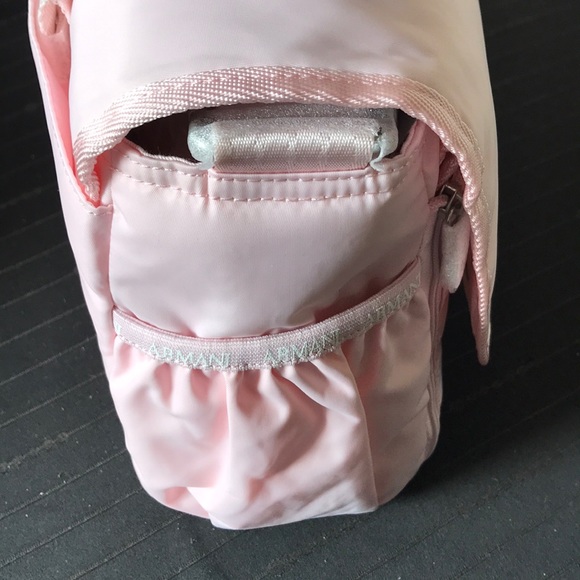 Giorgio Armani junior Baby diaper bag pink NWT! - Picture 5 of 6